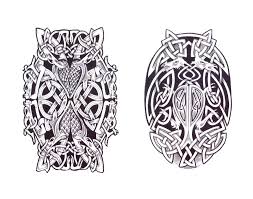 It's an attractive tattoo that looks great as a black and white tattoo. Celtic Shoulder Tattoo
