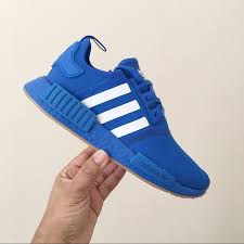 Adidas sneakers blue white nmd r1 running training originals women size 7 b37653. Nmd R1 Royal Blue Promotion Off 65