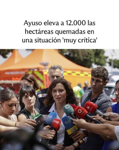Según la presidenta autonómica, hay 20.000 vecinos evacuados y el objetivo  sigue siendo 'salvar vidas, que no haya lesiones importantes'