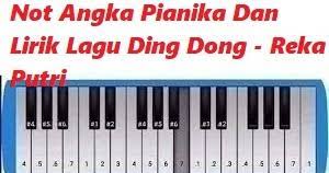 Not Angka Pianika Lagu Ding Dong Ku Datang Padamu Calonpintar Com
