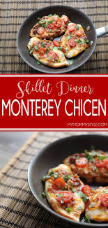 Jan 17, 2020 · enchilada chicken rice bowls. Monterey Chicken Skillet Dinner Recipe My Mommy Style