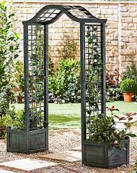 Regardless of how many varieties of flowers each gate features, you're sure to love each. Garden Arch With Planters In 2021 Arch Trellis Garden Arch Trellis Garden Arch