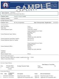 Bvi Company Search