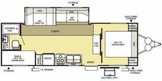 2007 forest river wildwood floor plans. 2008 Forest River Salem Le 26tbss Specs And Literature Guide