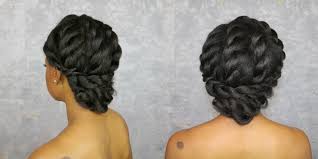 The following natural updo hairstyles are perfect for any kind of celebrations. A Simple And Stunning Natural Hair Up Do The Maria Antoinette