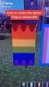 (pride month / lgbt ) happy pride month everyone! How To Make An Lgbtq Flag In Minecraft Video Minecraft Banner Designs Cool Minecraft Banners Minecraft Banners