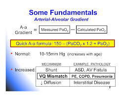 Image result for A-a Gradient