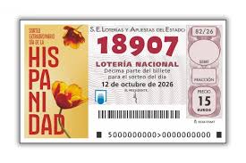 Sorteo Extraordinario Día de la Hispanidad, 12 de octubre de 2026
