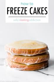 Get the scientific definition of freezing, along with an example, here. How To Freeze Cakes Success Tips Sally S Baking Addiction