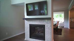 Another option is to install your tv on a. How To Mount A Tv Above A Fireplace Youtube