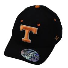 Details About Ncaa Zephyr Tennessee Volunteers Flex Fit Youth Kids Black Hat Cap Stretch Vols