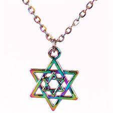 Gothic Star Of David Amulet Wicca Pendant Chain Necklaces Pentagram Supernatural Statement Men Choker Party Gift Jewelry Making Pendant Necklaces Aliexpress