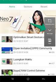 Screenshot atau screen capture adalah fitur tangkap layar yang ada pada semua perangkat android, termasuk oppo. Cara Screenshot Panjang Hp Oppo A37 Dan F1s Suatekno Id
