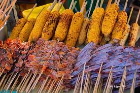 Nilagang Mais And Inihaw Na Pusit Pinoy Food Food Filipino Recipes