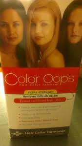 The color oops extra strength hair color remover is a fantastic alternative to our top pick. Color Oops Hair Color Removal Review Fabolouscurlies