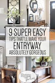 We have some cozy and inviting ideas for entryways. 9 Entryway Table Ideas That Are Gorgeous Mommy Thrives Entryway Table Decor Small Entryway Table Entry Table Decor