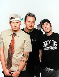 The band currently consists of bassist and vocalist mark hoppus, drummer travis barker, and guitarist and vocalist matt skiba. The New School Punk Trio Blink 182 Get Some Refreshment Folks