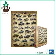 If you do not find what you are looking for in the puzzle sizes above, we can also custom design puzzle sizes, shapes and piece counts specifically for you. China Tank Puzzle Size Logo Materials Can Be Customized Fsc Certified Jigsaw Puzzles China Gift And Packaging Box Price