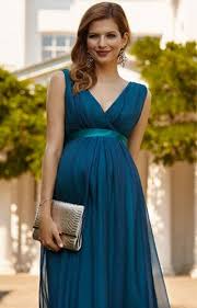 Ava Maternity Gown Long Aegean Blue Maternity Wedding Dresses Evening Wear And Party Clothes By Tiffany Rose Maternity Evening Gowns Maternity Gowns Dresses For Pregnant Women