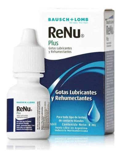 Renu Plus gotas Lubricantes Y Rehumec x 8 ml