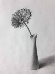 New Flowers Vase Drawing Sketch 42 Ideas Flower Sketch Pencil Pencil Drawings Of Flowers Flower Vase Drawing