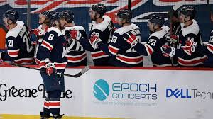 While they lost in ot, it was the team's first point against the caps this season. Ovechkin Scores Twice Red Hot Capitals Shut Out Devils 4 0 Abc News