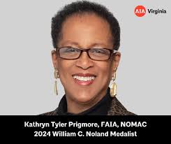 RTV's own Kathryn Tyler Prigmore is @AIA Virginia's 2024 William Noland  medalist. This is the highest award bestowed