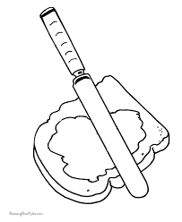 Sandwich Coloring Pages 002 Food Coloring Pages Thanksgiving Coloring Pages Coloring Pages For Kids