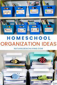 I never would have thought of us as minimalist homeschoolers. The Best Homeschool Organization Ideas That Work For Everyone Natural Beach Living