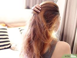 This is because when the sun's rays mix with oxygen in the air, it causes a reaction in the melanin (our hairs natural pigmentation) which makes hair appear lighter. How To Lighten Your Hair Without Bleach 12 Steps With Pictures