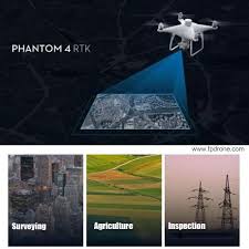 Dji Phantom 4 Rtk In Stocks Phantom 4 Rtk As Professional Mapping Drones Can Use For Complex Surverying Mapping And Inspec Drone Camera Drone Dji Phantom 4