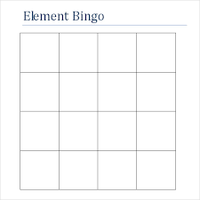 Free 8 Blank Bingo Samples In Pdf Word