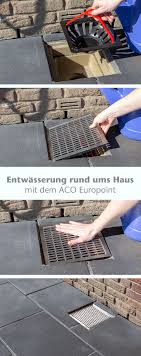 Entwasserung Rund Ums Haus Aco Europoint Rund Ums Haus Entwasserung Haus