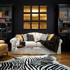 Black White Gold Deco Interieure Idee Deco Interieur Living Room Decor Apartment