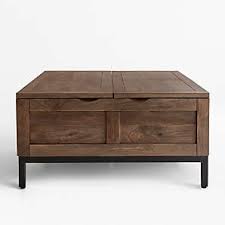 The chair intended for recreation and convenience. Square Coffee Tables Crate And Barrel