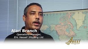 Alan Branch, Operations Manager, Eric Hassell Shipping Limited shares  commitment to participating in BBE 2022. To learn about BBE2022 and to  apply, visit https://caribbeancatalyst.com/bbe/, ...