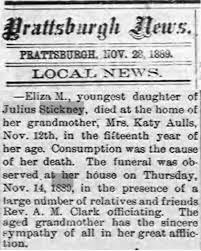 Eliza M. Aulls Stickney (1875-1889)