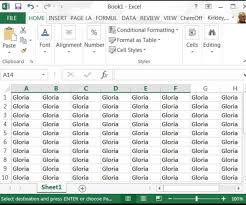 Gloria In Excel Sheet Music History Informative Excel