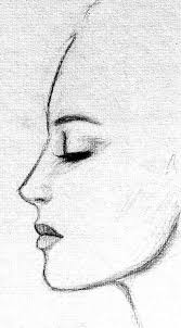 Profile Face By Dashinvaine On Deviantart Sketches Art Art Drawings
