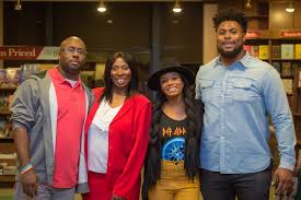 Candid Stories Child Prostitution Corporal Punishment Men Join Taboo Talk With Dr Karen R January Actress Imani Hakim During Book Signing At Barnes Noble