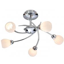Maybe you would like to learn more about one of these? Firstlight Rena 5 Light Flush Chrome Ceiling Lights 8235ch Uk