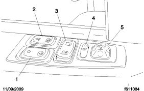 Once under the bunk there is a latch you push to release it. Driver Controls