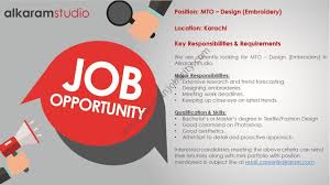 We have new january 2021 embroidery jobs, december 2020 and november 2020 jobs. Alkaram Studio Jobs Mto Design Embroidery