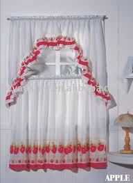 apple curtains for kitchen kitchen