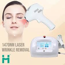 Portable 1470nm Diode Laser Skin Rejuvenation Machine for Wrinkle and  Stretch Mark Removal