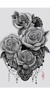 Roses Henna Style Tattoo Tattoos Lace Tattoo Lace Tattoo Design