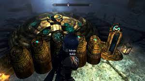 Daedric prince of the unknown Recover The Elder Scroll Puzzle Elder Knowledge Skyrim Quest Youtube