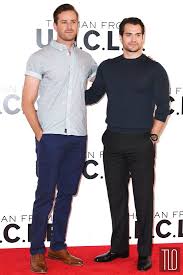 He is a fan of the kansas city chiefs. Armie Hammer And Henry Cavill At The Man From U N C L E London Photocall Tom Lorenzo