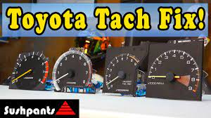 Tach Fix Make Your Toyota Tach Work With A Standalone Ecu Or Repair Calibrate Your Tachometer Youtube