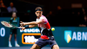 Dutch titlist due in rotterdam the first edition of the abn amro world tennis tournament, held in 1974, was won by dutch tennis ace tom okker. Grigor Dimitrov Stuns Shapovalov In Opening Round Of Atp Rotterdam 2020 Essentiallysports